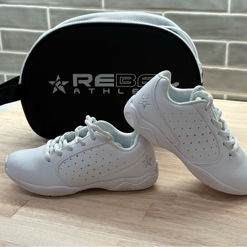 Rebel Athletic Kids White Sneakers